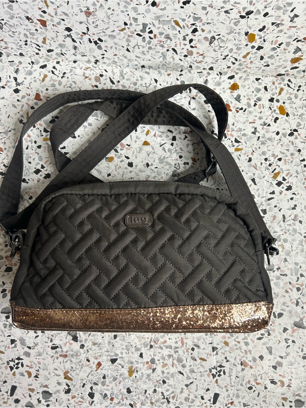 Lug Brown Punter Crossbody Bag